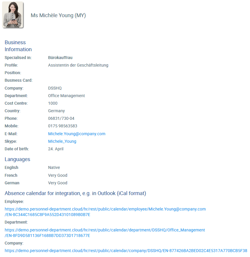 Overview Of Absent Employees In Outlook iCalendar Personnel Overview Of Absent Employees In Outlook iCalendar Personnel